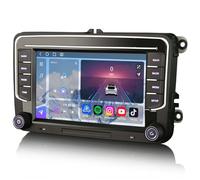 7" Qualcomm 8GB128GB Android 14 Autoradio GPS Navigatore per VW Polo 6R Golf 5/6 Touran Tiguan Škoda Octavia, SEAT Leon MK2 CarPlay Wifi Bluetooth 5.1 DSP Canbus SWC Schermo Tattile