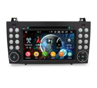 7" Radio Mercedes SLK R171 Android 16 7" CarPlay Android Auto GPS Bluetooth | Schermo touch 7" 2 DIN con Apple CarPlay wireless GPS Navigatore, DSP, CD/DVD e comandi al volante