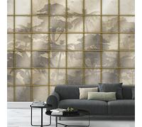7 ROTOLI Carta da parati Tropic Window foresta tropicale parete completa 399x300cm 11,97 MQ COLLA INCLUSA