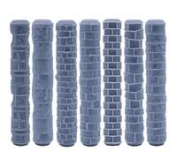 7 Rulli Di Texture Pareti e Modellazione Di Argilla polimerica Rulli Impastare Di Argilla Rullo Di Mano Texturizzato Sigillo Di Argilla Per Modellismo Strumento Di Ceramica Artigianato DIY