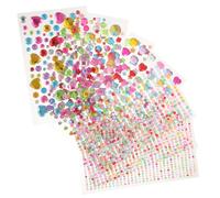 7 Sheets Adesivi Con Strass Gemme Abbellimenti Per La Lavorazione