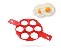 7 Stampi in Silicone per Cucina Adella Pancake Stampo in Silicone Materiale Adatto a Pancake Omelette Uova al Formaggio Waffles