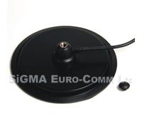 7" Supporto Magnetico Turbo 3/8 Attacco Pad in Gomma Per Radio CB E HAM