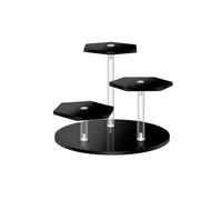 7-Tiers Acrylic Figures Display Stand Jewelry Doll Toy Organizer Storage Rack Cosmetic Display Holder Desktop Organizer Rack(S7)