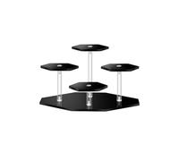 7-Tiers Acrylic Figures Display Stand Jewelry Doll Toy Organizer Storage Rack Cosmetic Display Holder Desktop Organizer Rack(2PCS A8)