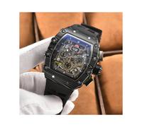 (7)Top AA Lusso Lusso Orologio da uomo Richard marca Fly back Time Ceramica bianca multifunzionale