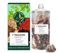 7 Treasure Wellness Tea, 1/2/3 Boxes Ginseng 7 T-reasure Teas, Natural Chinese Herbal T-ea Kidney T-ea Formula Ginseng Seven Treasure Tea Kidney Detox Teas For Men Women (1)