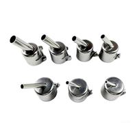 7 ugelli ad aria calda per saldatura BGA compatibili con set di ugelli regolabili serie 850 per attività di saldatura e rilavorazione efficienti