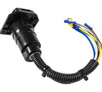 7 Vie Rv Rimorchio Luce Connettore Presa Veloce Converter Adattatore Supporto