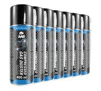 7 X AAB SPRAY AD ARIA COMPRESSA 400ml PULIZIA AIR DUSTER PURIFICATORE D'ARIA ...