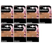 5X Duracell 392/384 SR41 Con Ossido D'Argento (5 Blister Da 1 Batteria) 5 Pile