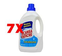 7 X SCANSAFATICHE Lavaincera 1 Litro per Superfici Lucidante Pavimenti