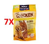 7 X Vitakraft Chicken Bastoncini Con Formaggio 80 Grammi