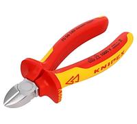 70 06 140 pinza laterale, per taglio, acciaio al cromo-vanadio isolato KNIPEX
