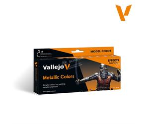 70.118 | Model Color Effects Set: Metallic Colors | 8x18ml