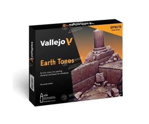 70.141 | Vallejo Model Color Set: Earth Tones | 16x18ml