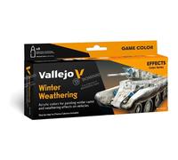 70.263 Vallejo Model Color Effects Set: Winter Weathering | 8x18ml