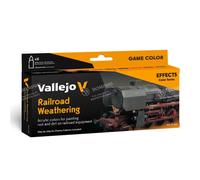 70.264 Vallejo Model Color Effects Set: Railroad Weathering | 8x18ml