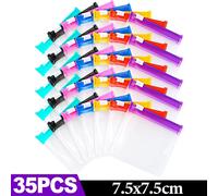 70/7Pcs Mini Pillola Dispenser Borse Protable Viaggio Gioiello Bustina Con