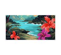 70,9 x 35,4 pollici Banner Appeso alla Parete Banner Ciao Hawaii Party Sfondi Grande Festa Banner Cartello Poster Per Capodanno Laurea Matrimonio Compleanno Festa Decorazione