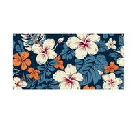 70,9 x 35,4 pollici Banner Appeso alla Parete Sfondo Banner Hawaii Flower Party Sfondi Grande Festa Banner Cartello Poster Per Capodanno Laurea Matrimonio Compleanno Festa Decorazione