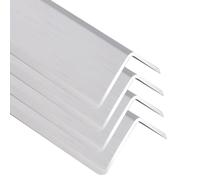 70 90 110 140 150 cm di lunghezza protezioni angolari in alluminio, 3 cm, extra larghe, protezioni per angoli e bordi, bordo asilo, 4 pezzi, lunghezza 90 cm