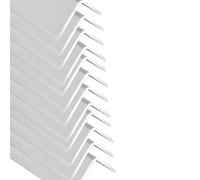 70 90 110 140 150 cm protezioni angolari da parete in alluminio, 3 cm extra larghe, protezioni angolari e bordi per asilo, 12 pezzi, lunghezza 110 cm