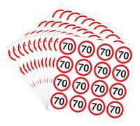 70 adesivi per compleanno, 160 pezzi, cartello stradale, 70 compleanni, decorazione per 70 compleanni, uomo e donna, 70 decorazioni per compleanno, 70 compleanni, 70 anniversari, feste regalo