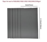 70 Carta vetrata Wet Dry 3"X5-1/2" 600-2500 grana abrasiva lucidatura utensili