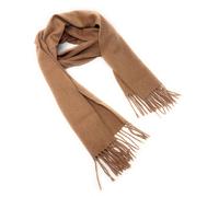 70% Cashmere 30% Lana Sciarpa Invernale Unisex - Beige