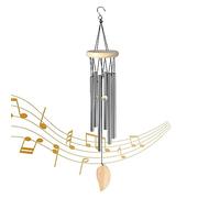 70 cm Gancio Campanelli a Vento in Metallo, Tubi in Alluminio Campane a Vento, Scacciapensieri da Esterno, Campanelli Eolici per Decorazioni Giardino, Campane a Vento, per Balcone, Giardino