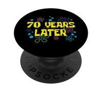 70° compleanno 70 anni dopo 70 anni Bday PopSockets PopGrip Adesivo