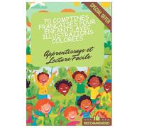 70 Comptines Françaises pour Enfants avec Illustrations Colorées | Apprentissage et Lecture Facile