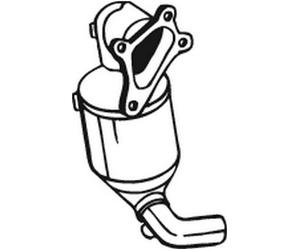 70 CV CATALIZZATORE PER FIAT Siena 178, 172 1.3 JTD KW 51 CV 70