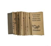 70 fogli di carta vetrata Wet Dry 3 x 512 per fogli combinati con grana 600 800 1000 1200 1500 2000 2500 per applicazioni industriali e fai da te