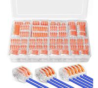 70 morsetti elettrici con leva di azionamento, 4 mm², per cavi fissi