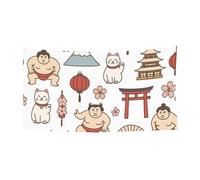 70 x 35 pollici Kawaii cultura giapponese all'aperto evento sfondo banner, parete appeso bandiera all'aperto per eventi e feste