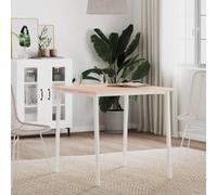 70 x 70 x 1,5 cm Solid Beech Wood Table Top, Square Unfinished Wood Desk Top, Replacement for Dining Table, Natural Grain