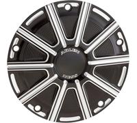 700-018 COVER DERBY 10G BLACK HARLEY FLHRSI 1450 EFI ROAD KING CUSTOM 2006