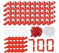 700 Pezzi Distanziatori per Piastrelle Livellatori per Piastrelle Cunei per Piastrelle con Inserti per Piastrelle 3mm per Piastrelle da Parete e da Pavimento Riutilizzabile