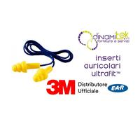 3M™ E-A-R™ Ultrafit Inserti auricolari , 32 dB, con cordicella, 50 paia per confezione, UF-01-000
