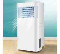 7000BTU portatile AC con telecomando, 24H timer, modalità di sospensione per il raffreddamento dell'ufficio della stanza.Deumidificatore & Ventilatore.Easy Move con le ruote.Kit Finestra Incluso.Opera