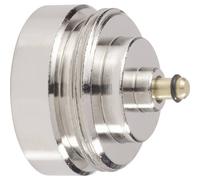 Eurotronic 700102 TA, adattatore metallico per termostati per radiatori (adattatore per valvole per radiatori, lunga durata, accessorio per termostati per radiatori, attacco: M28)