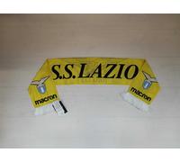 7008 MACRON SS LAZIO SCIARPA LEGGERA UFFICIALE GIALLO FLUO LOGO LAZIO 58014569