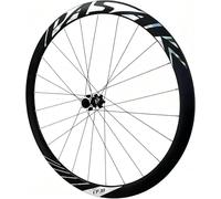 700C Road Bike Front Wheel Disc Brake Quick Release 9X100mm/10X135mm Rear 24H Hubs Support 8-9-10-11 12 Speed(Black,Front)