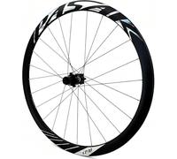 700C Road Bike Front Wheel Disc Brake Quick Release 9X100mm/10X135mm Rear 24H Hubs Support 8-9-10-11 12 Speed(Black,Rear)