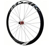 700C Ruota Anteriore Per Bici Da Strada Freno A Disco Sgancio Rapido 9X100mm/10X135mm Ruota Posteriore Mozzi 24H Per 8-9-10-11 12 Velocità(Red,Front)