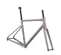 700C Set di telaio per bici da strada 45 48 51 54 cm + forcella in carbonio | Pneumatici Max 28C, perno passante 12*100/12*142mm, filettato BB 68mm, telaio bici in alluminio
