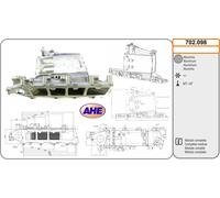 702.098 AHE Intercooler per AUDI,SEAT,SKODA,VW