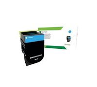 Lexmark 702C R cartuccia toner 1 pz Originale Ciano [702C]